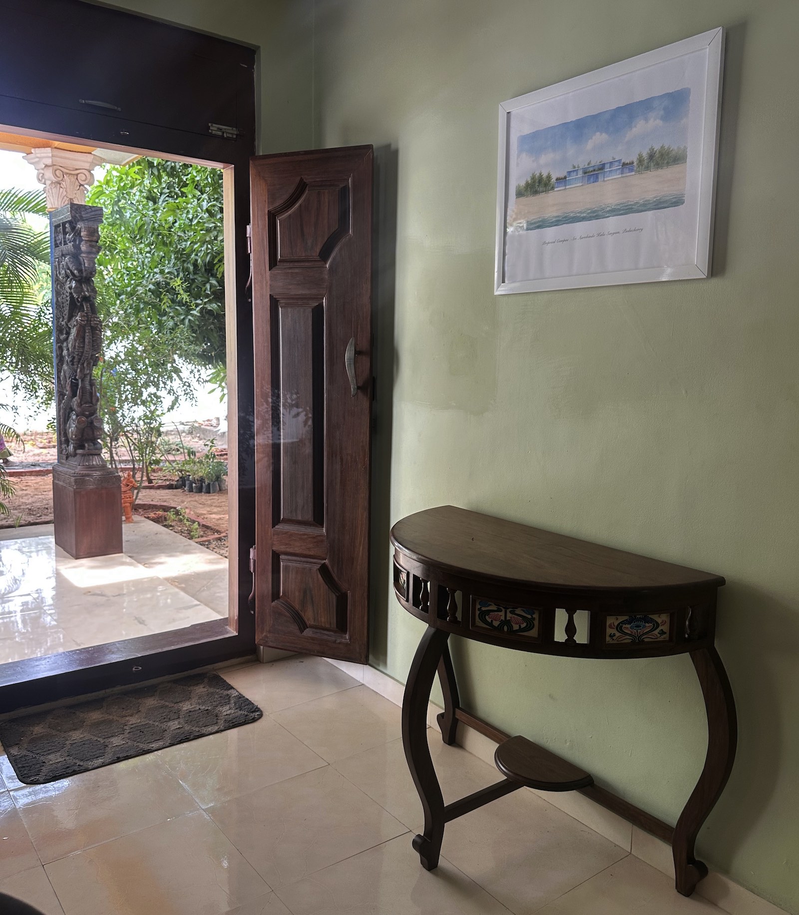 Villa Appavou main entrance